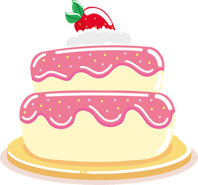 Nice ilustration of cake.